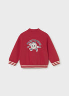 Mayoral boys varsity style jacket back football graphic