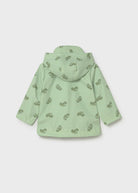 Mayoral boys green raincoat back view baby toddler jacket
