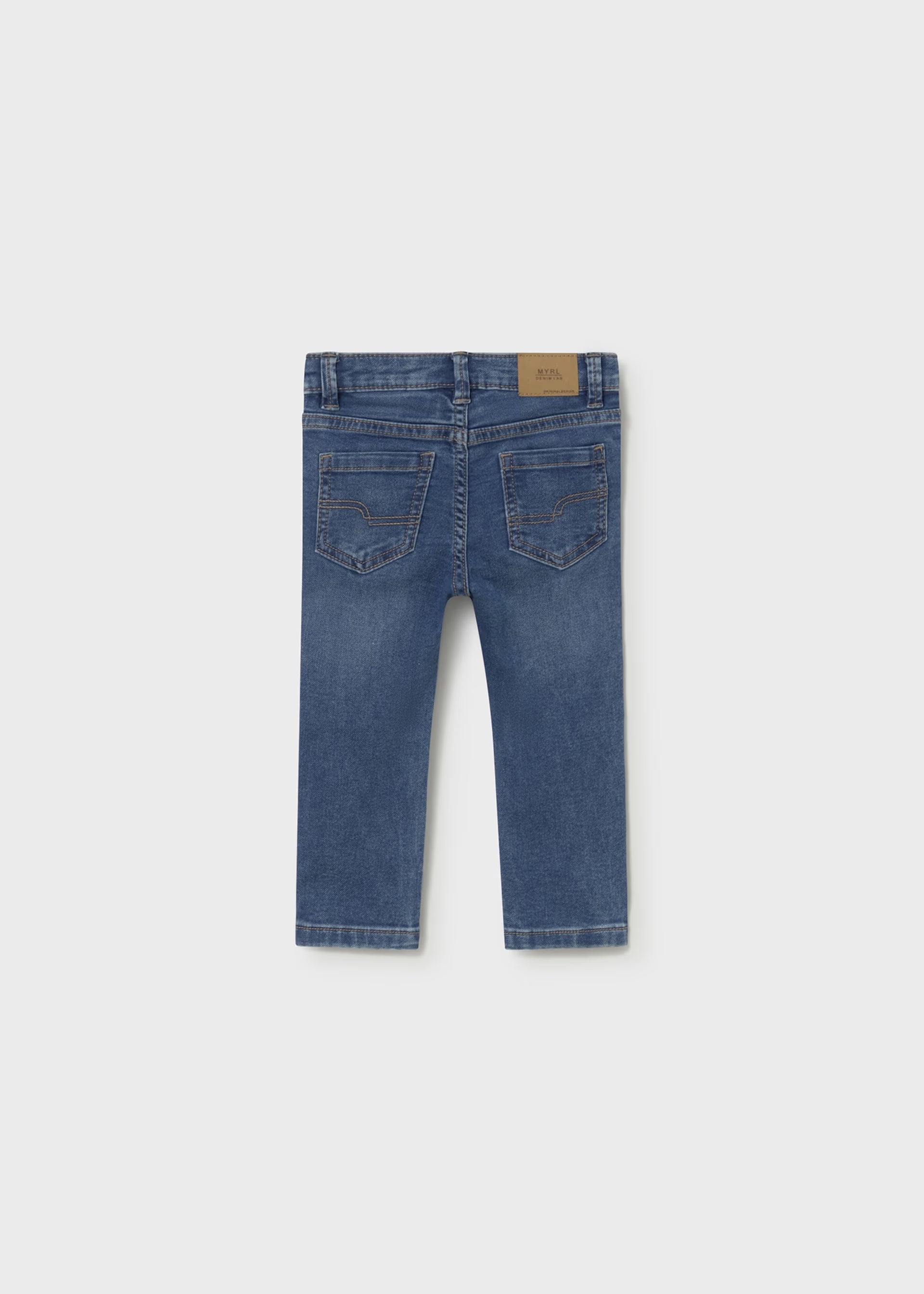 Mayoral boys baby toddler jeans from back 