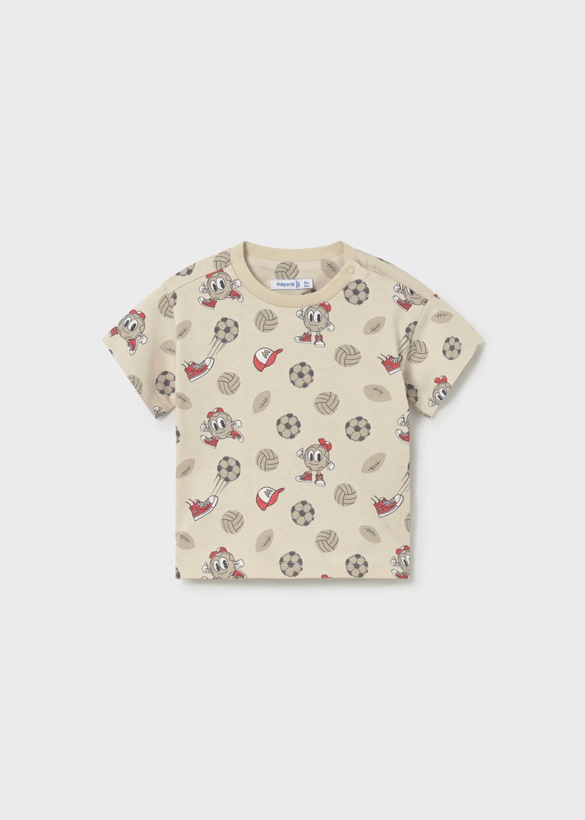 Mayoral baby boys outfit set Ireland sports print detail