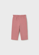 Mayoral girls blush pink joggers elastic waist detail
