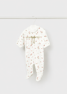     Mayoral newborn ivory floral sleepsuit for baby girls