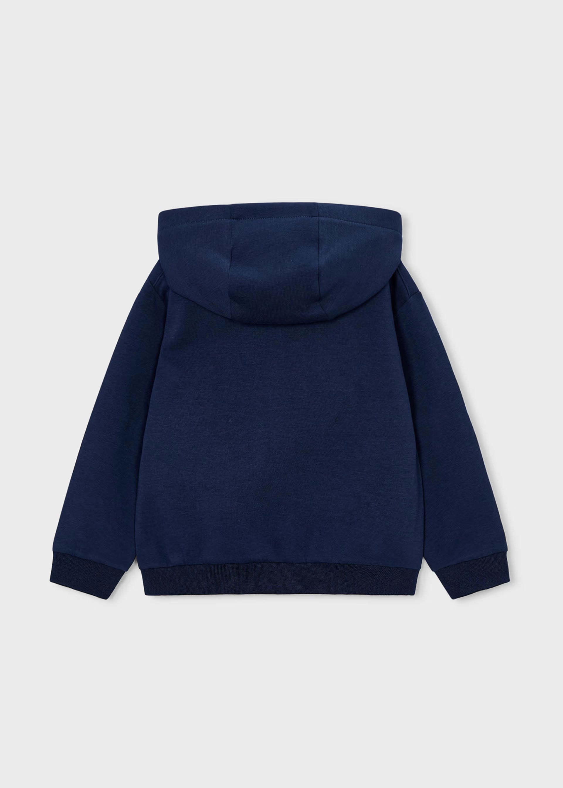 Mayoral boys navy hoodie back view