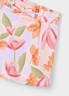 Mayoral girls floral shorts fabric detail blossom print
