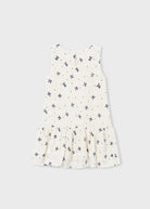 Mayoral girls cream summer occasion dress full outfit