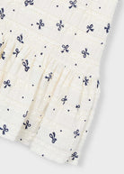 Mayoral girls dress gathered skirt detail