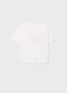 Mayoral girls short sleeve summer t-shirt back view