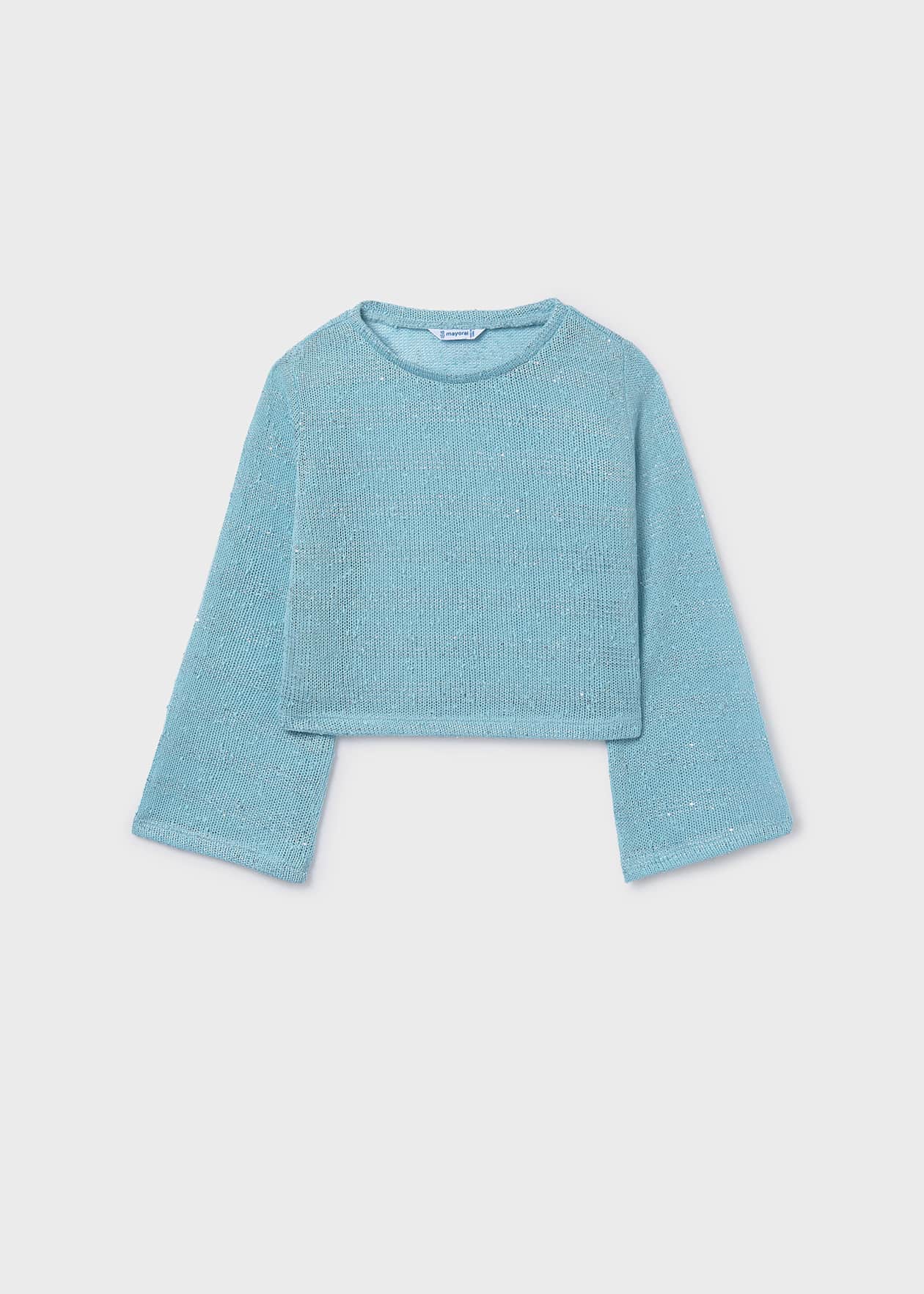 Mayoral girls aqua knit top and vest set Ireland