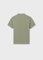 Mayoral boys casual smart polo shirt from back 