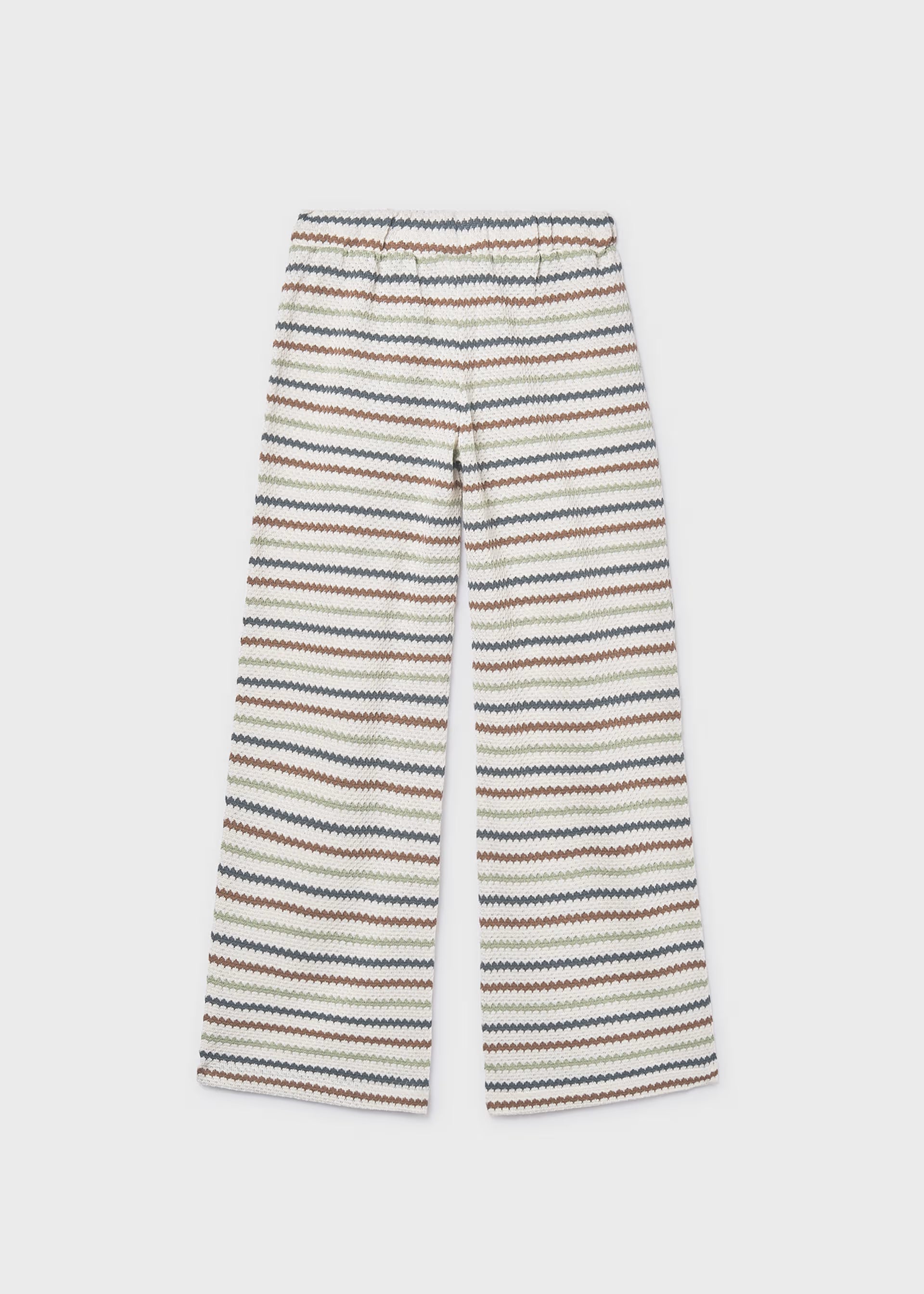 Mayoral girls stripe trousers Ireland full length view