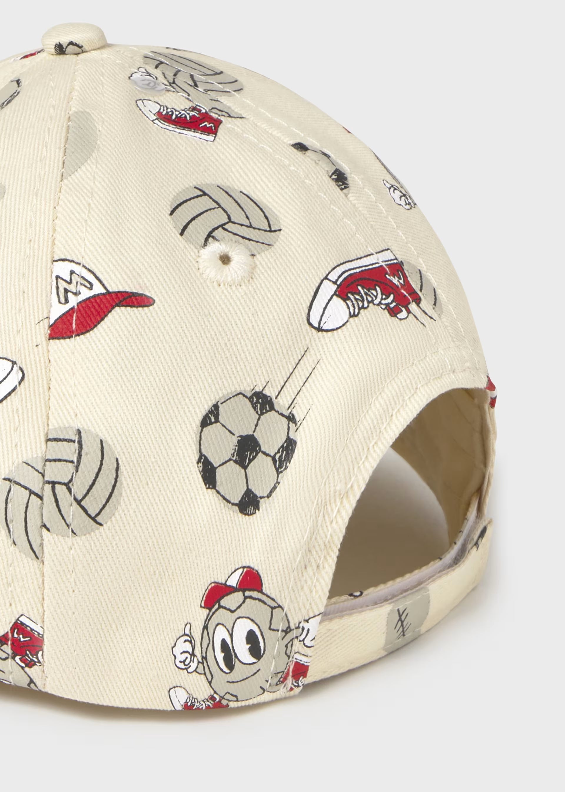Mayoral boys football print cap back detail adjustable fit