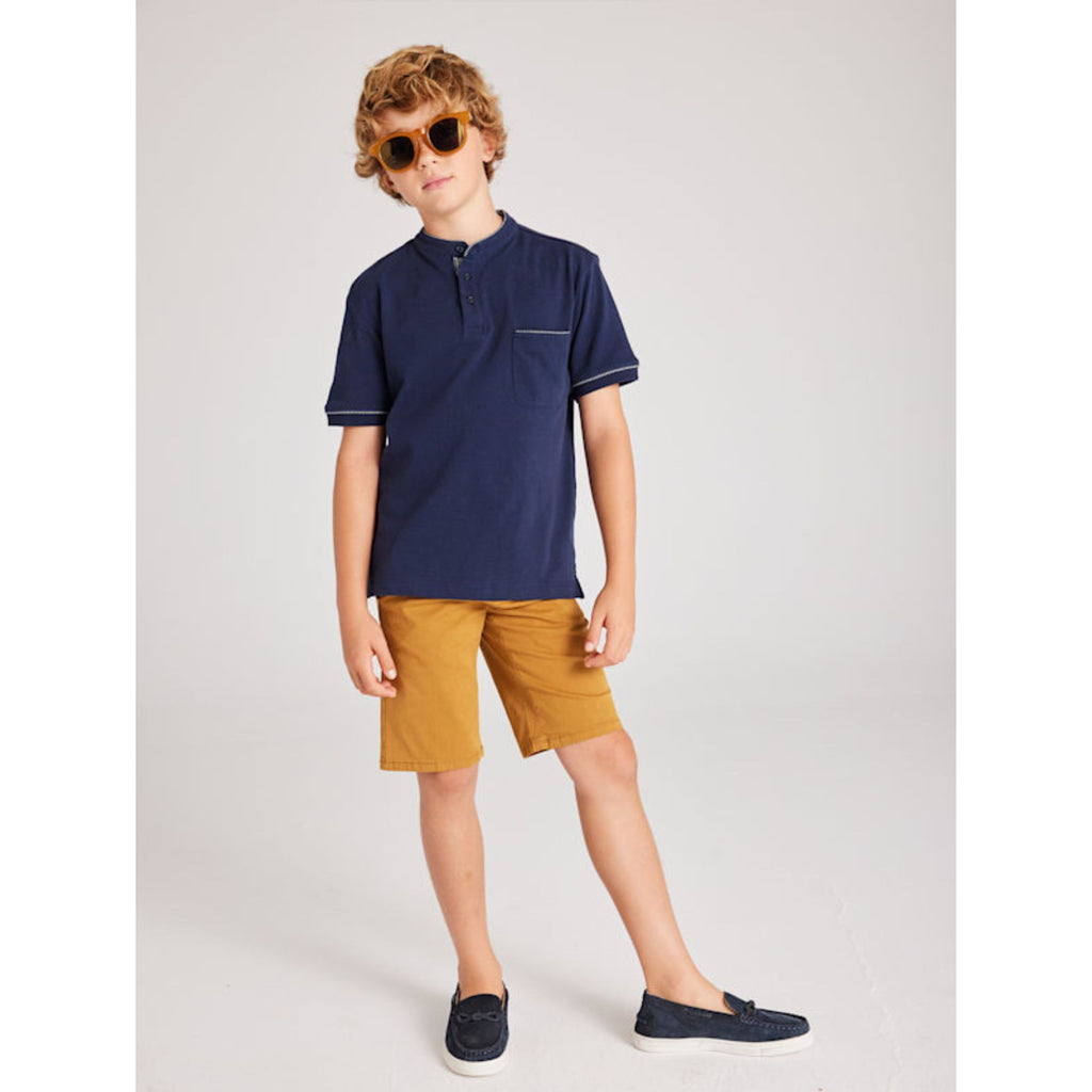 Mayoral Boys Navy Polo Shirt