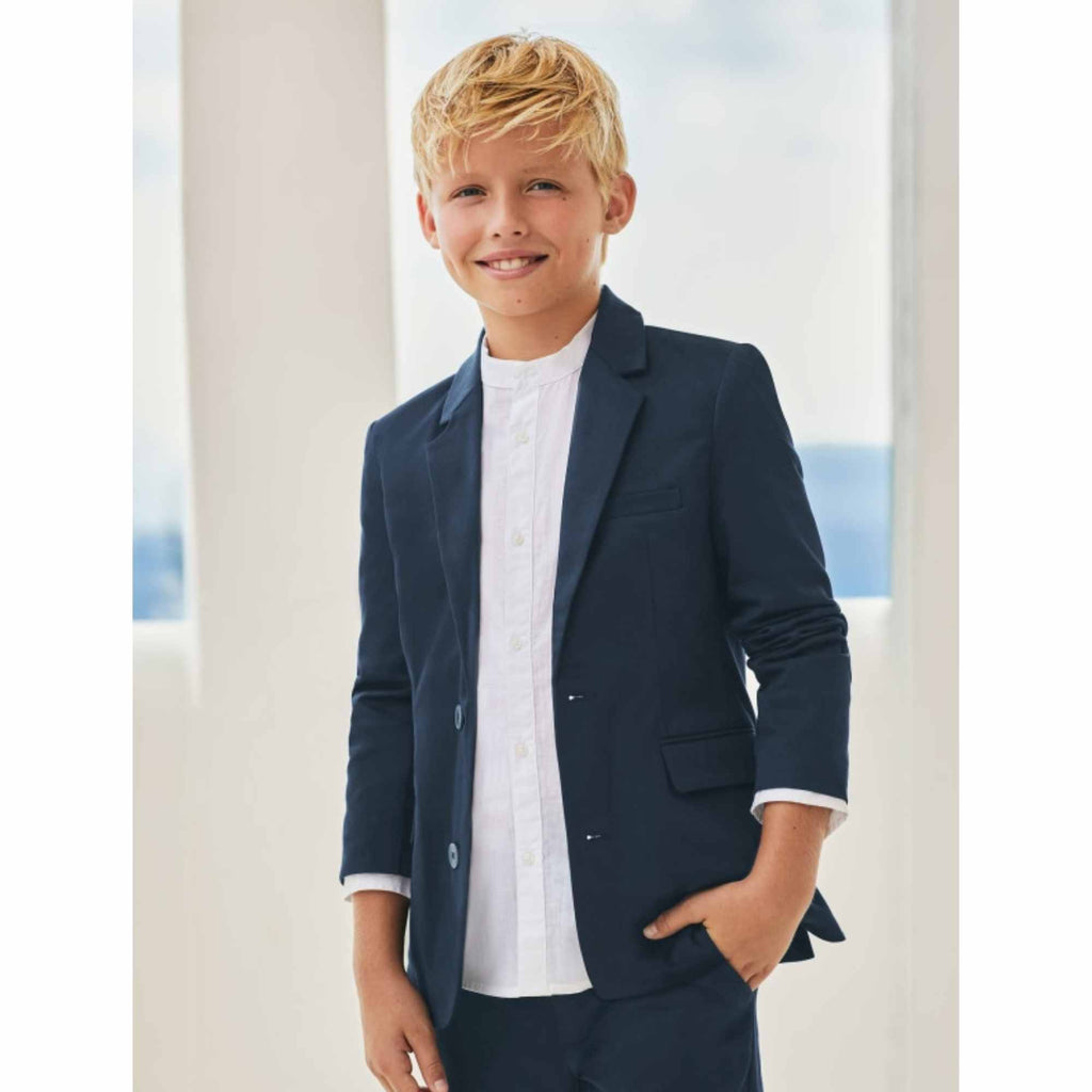 Mayoral Boys Navy Slim Fit Occasion Suit