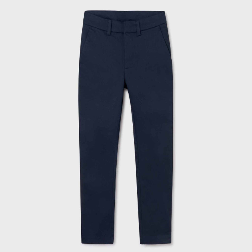 Mayoral Boys Navy Slim Fit Suit Trousers