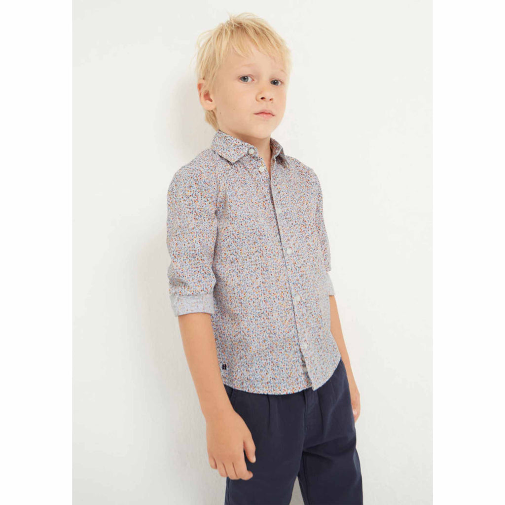 Mayoral Smart Cotton Shirt For Boys
