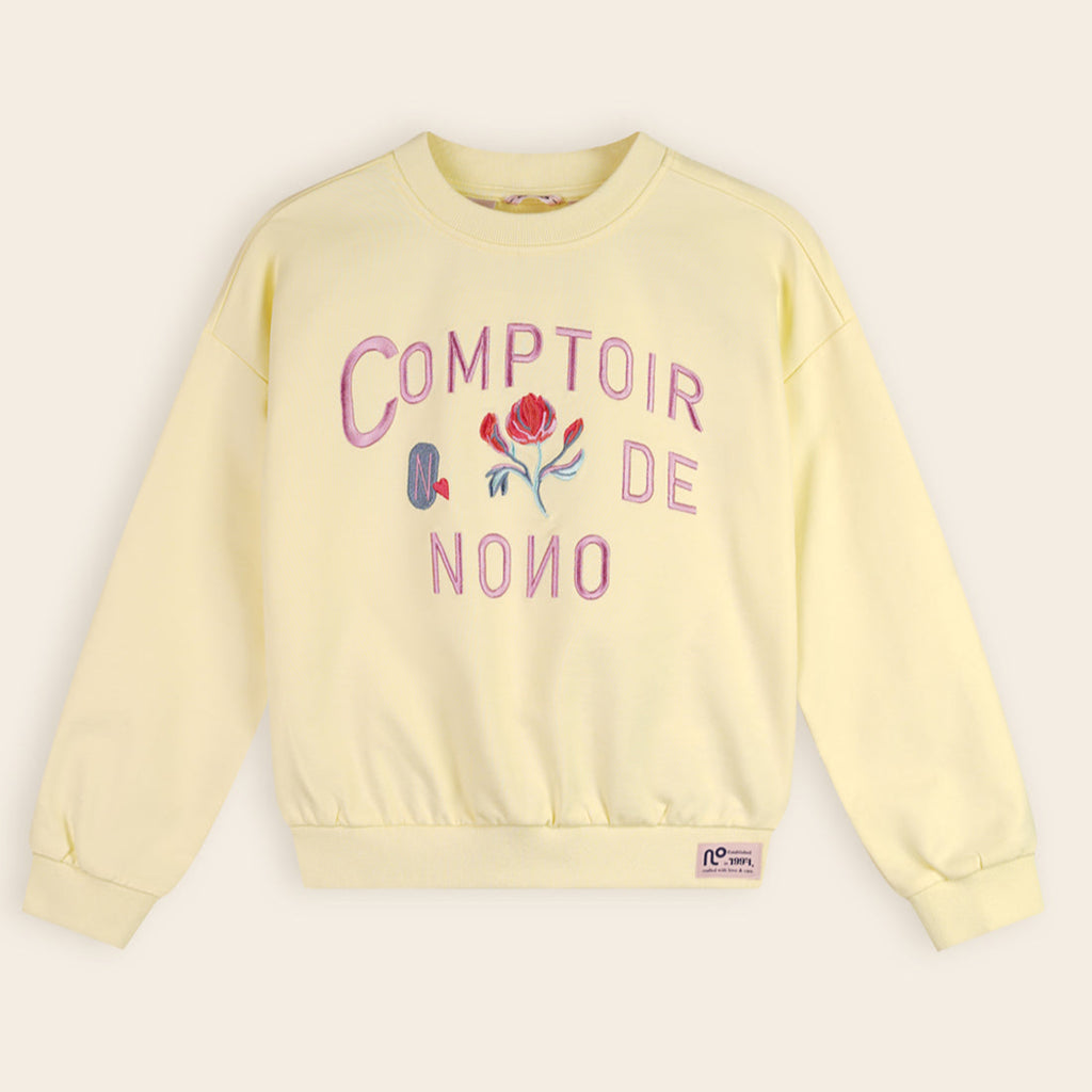 NoNo Girls Konono Yellow Summer Sweater