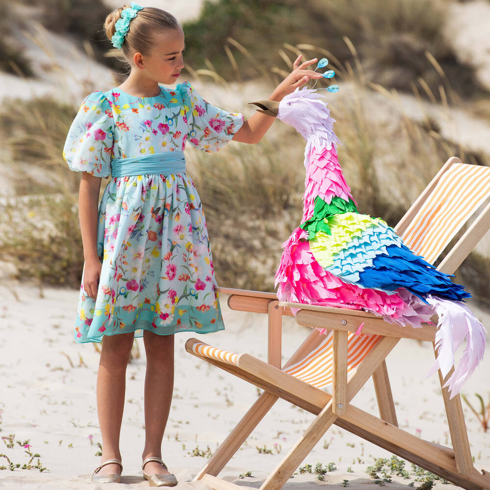 Patachou Girls Green Floral Chiffon Dress | Occasion Dresses For Girls Chislers Boutique Patachou Girls Green Floral Chiffon Dress | Occasion Dresses For Girls Chislers Boutique