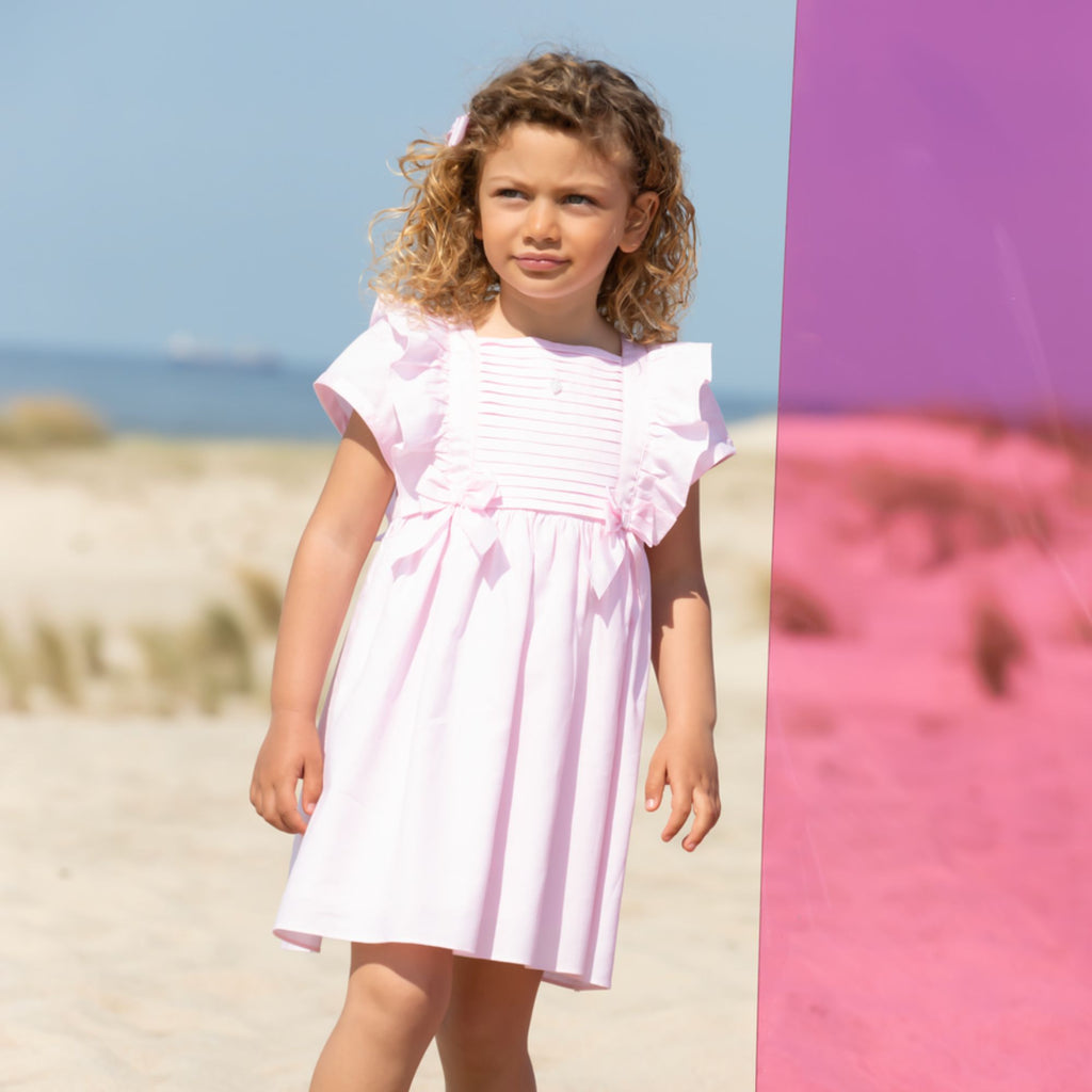 Patachou  Pale Pink Frill Party Dress For Girls 