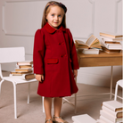 Patachou Girls Red Traditional Occasion Coat