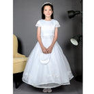 Poinsettia “Tia” White Communion Dress Ireland