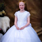 Poinsettia ‘Ena’ White Communion Dress