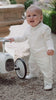 Emile et Rose George ivory three piece christening outfit set for baby boys