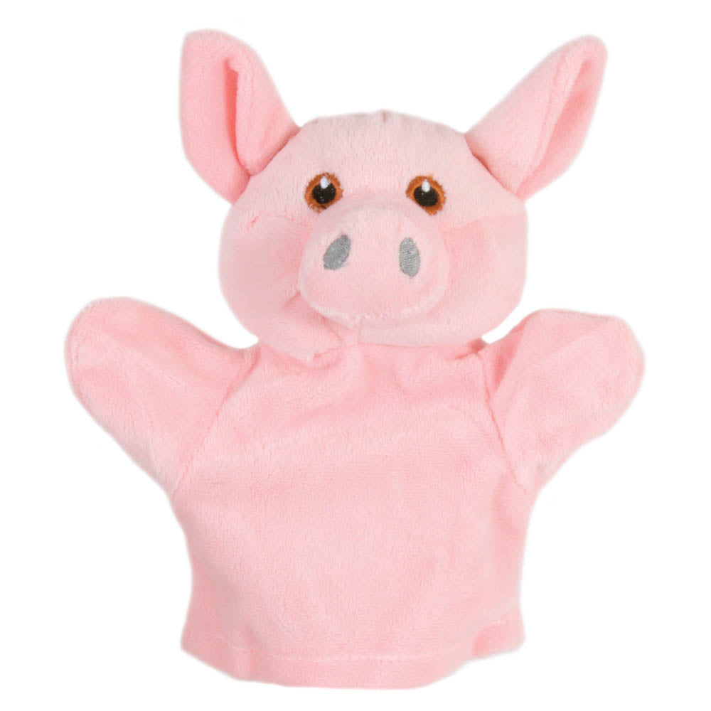 The Puppet Company My First Pig hand puppet in soft plush fabric