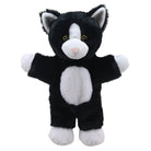 The Puppet Company black and white cat walking puppet front view