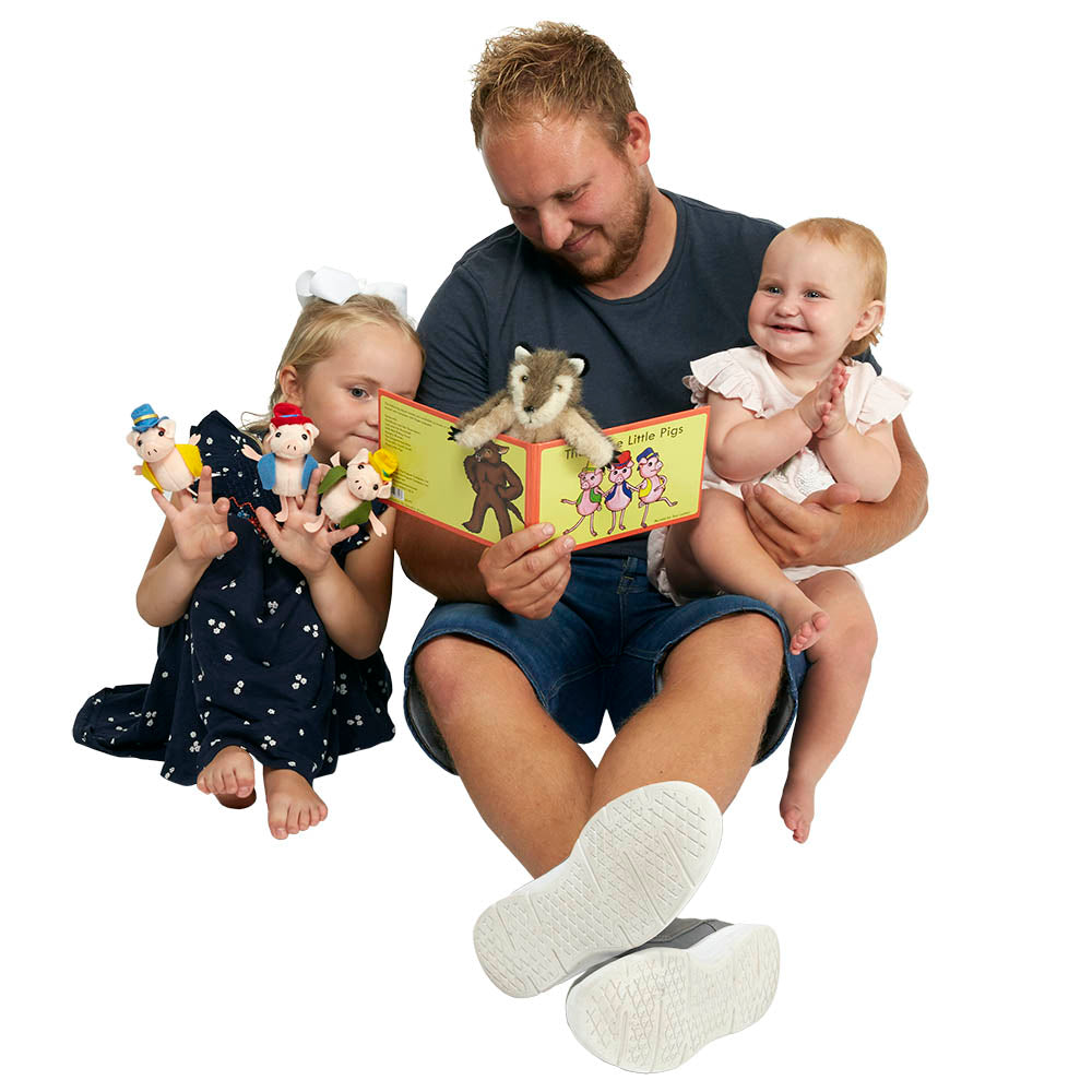 The Puppet Company Educational Story Telling Gift Set - The Three Little Pigs