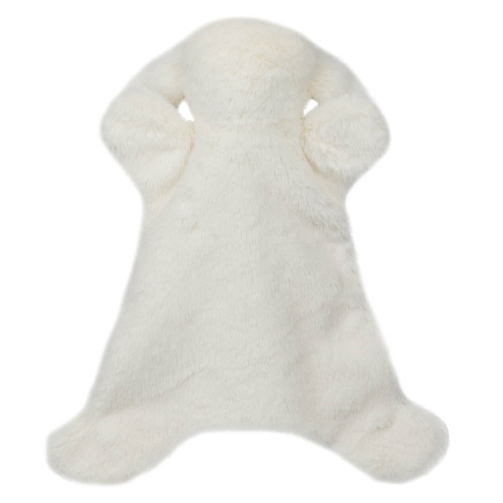 Rear view of The Puppet Company My Cuddly Lamb soft hand puppet