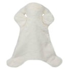 Rear view of The Puppet Company My Cuddly Lamb soft hand puppet