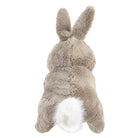 Rear view of The Puppet Company Grey Rabbit finger puppet