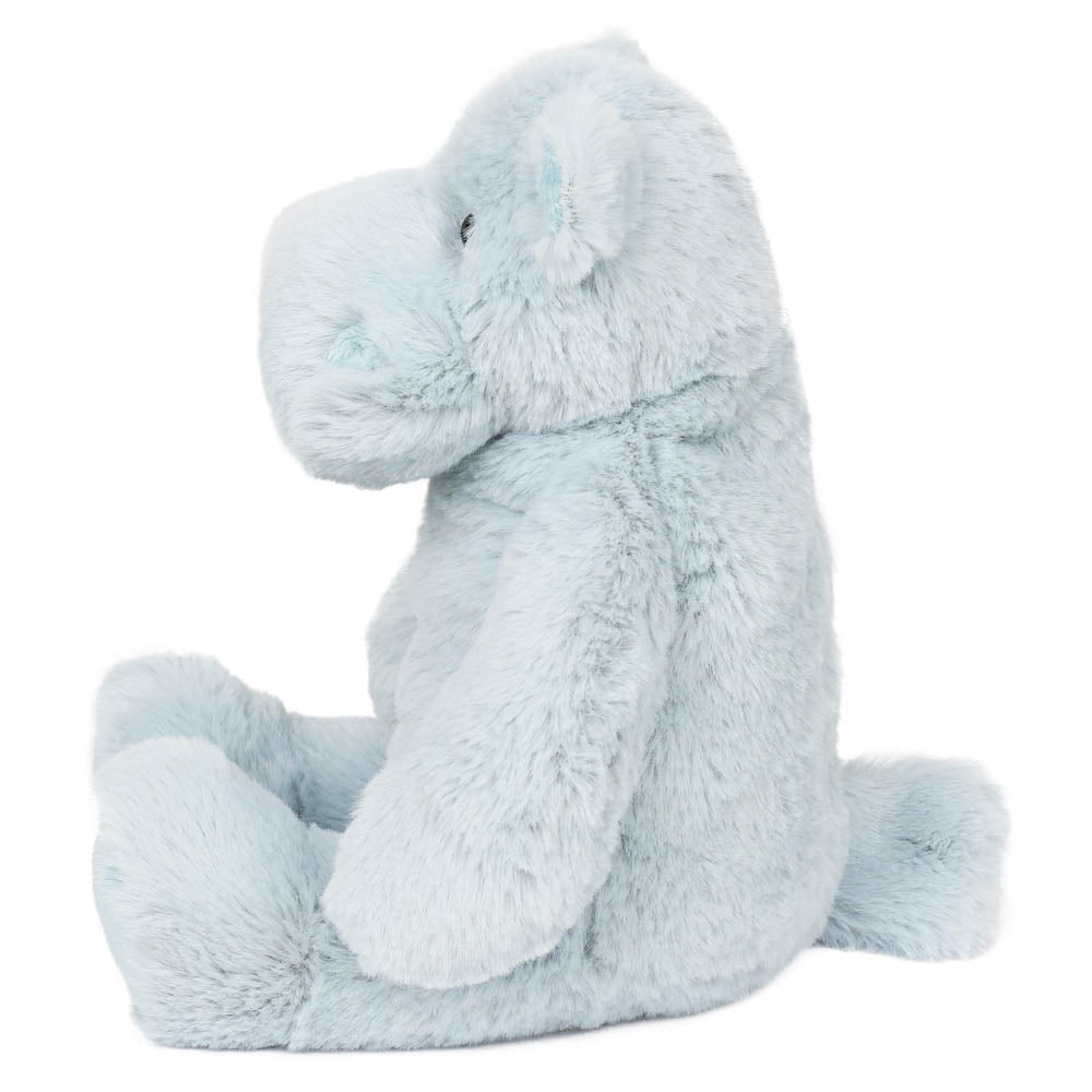 The Puppet Company children’s hippo soft toy side profile