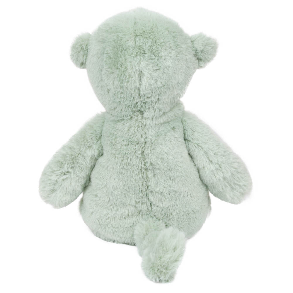 The Puppet Company sage-green monkey soft toy from the Wilberry Jungle Friends collection