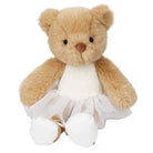 Wildberry Ballerina Teddy Bear soft toy seated in a white tutu