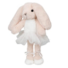 Wilberry Ballerina Bunny girls Teddy standing in tutu and ballet shoes