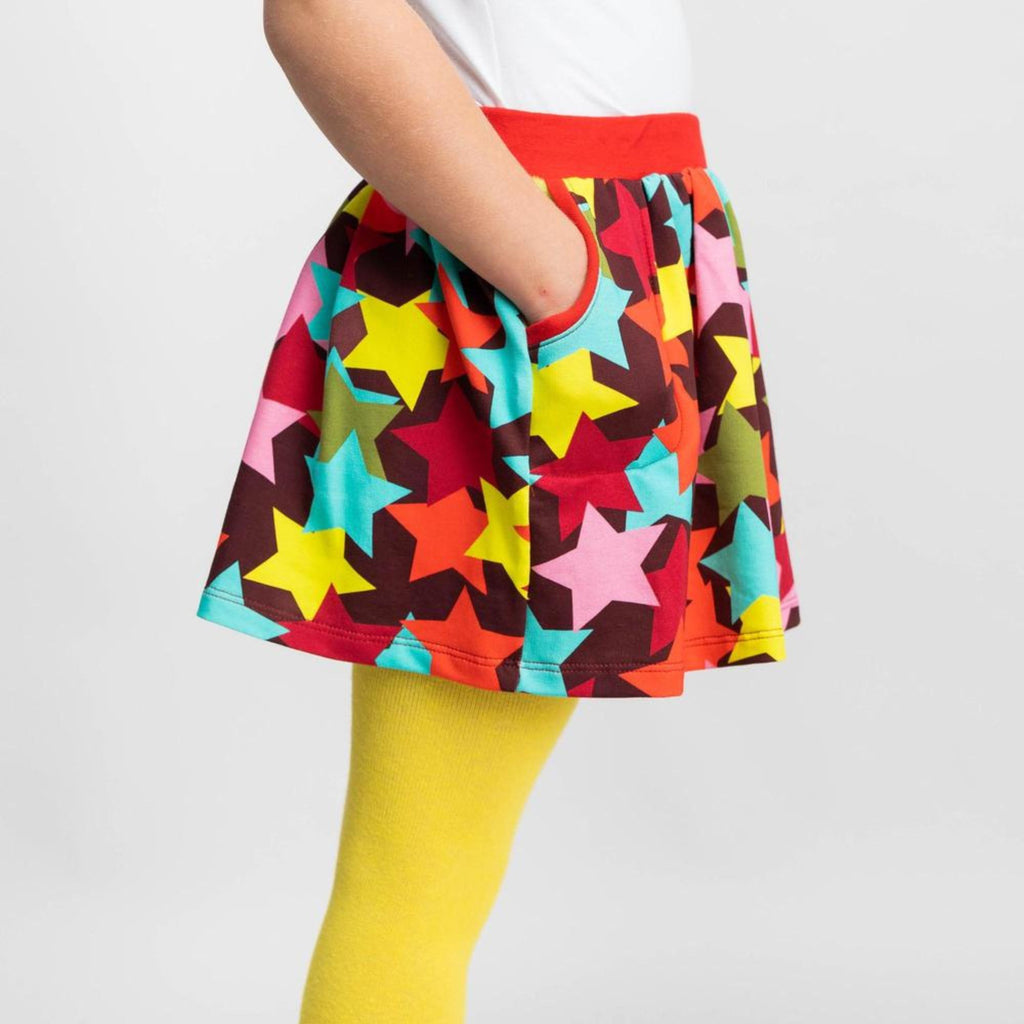 Rosalita Senoritas Girls Colourful Star Print Skirt