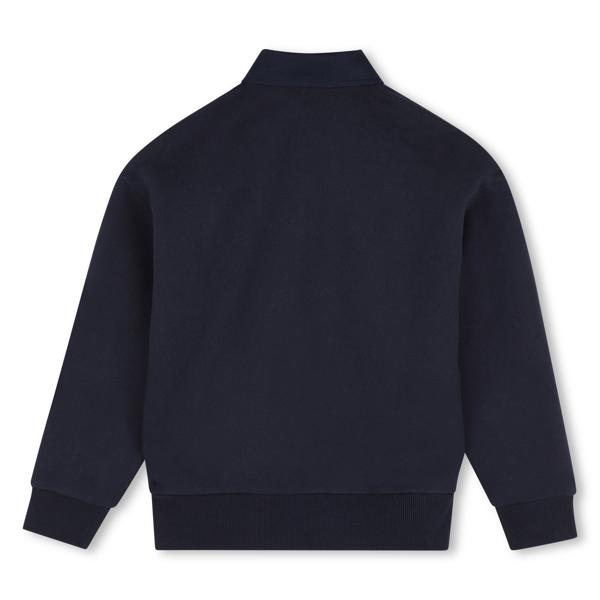 Timberland boys navy cotton sweatshirt back view