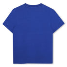 Timberland boys royal blue cotton T-shirt back view