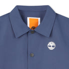     Timberland boys smart collared jacket close-up with chest logo