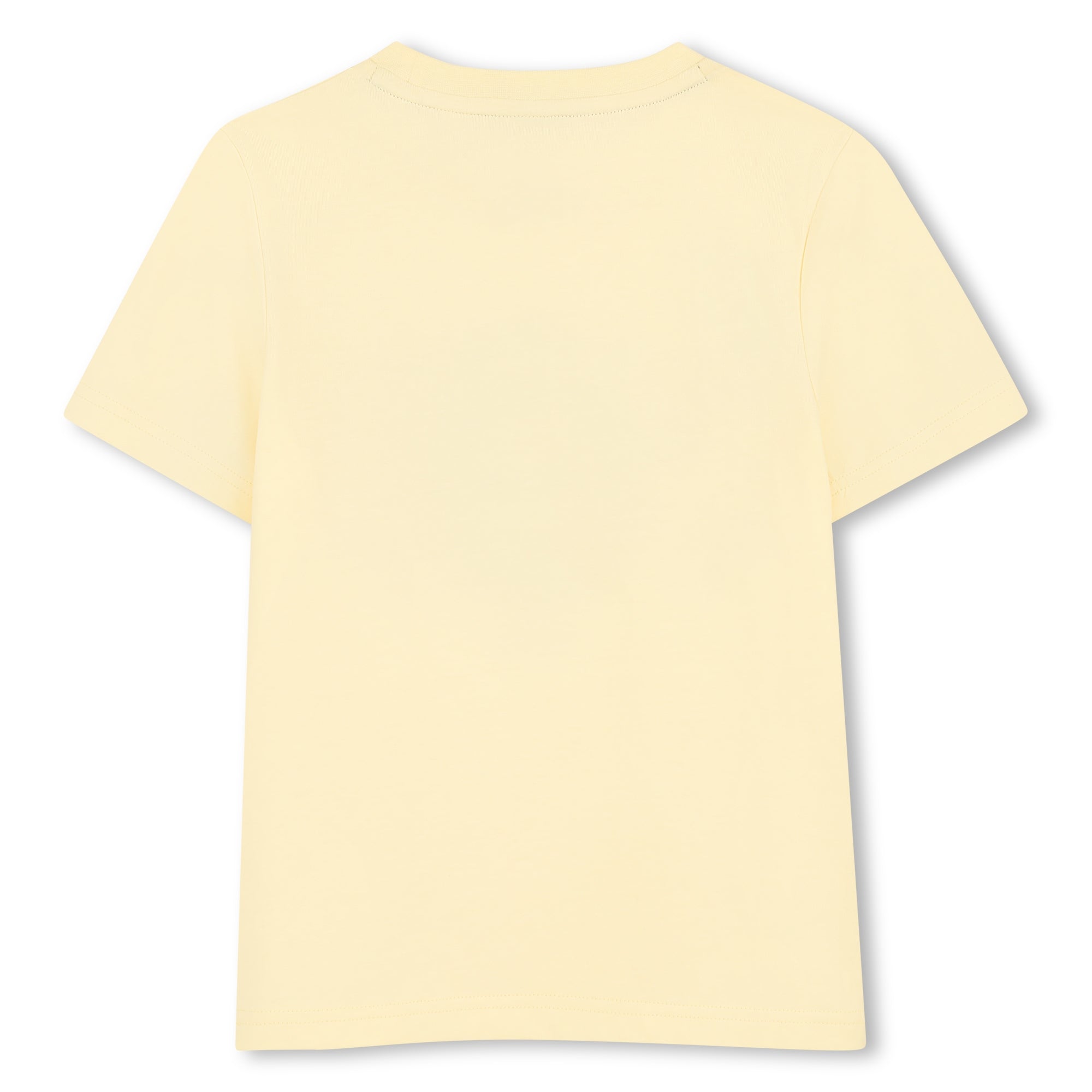 Timberland boys yellow Timberland T-shirt back view
