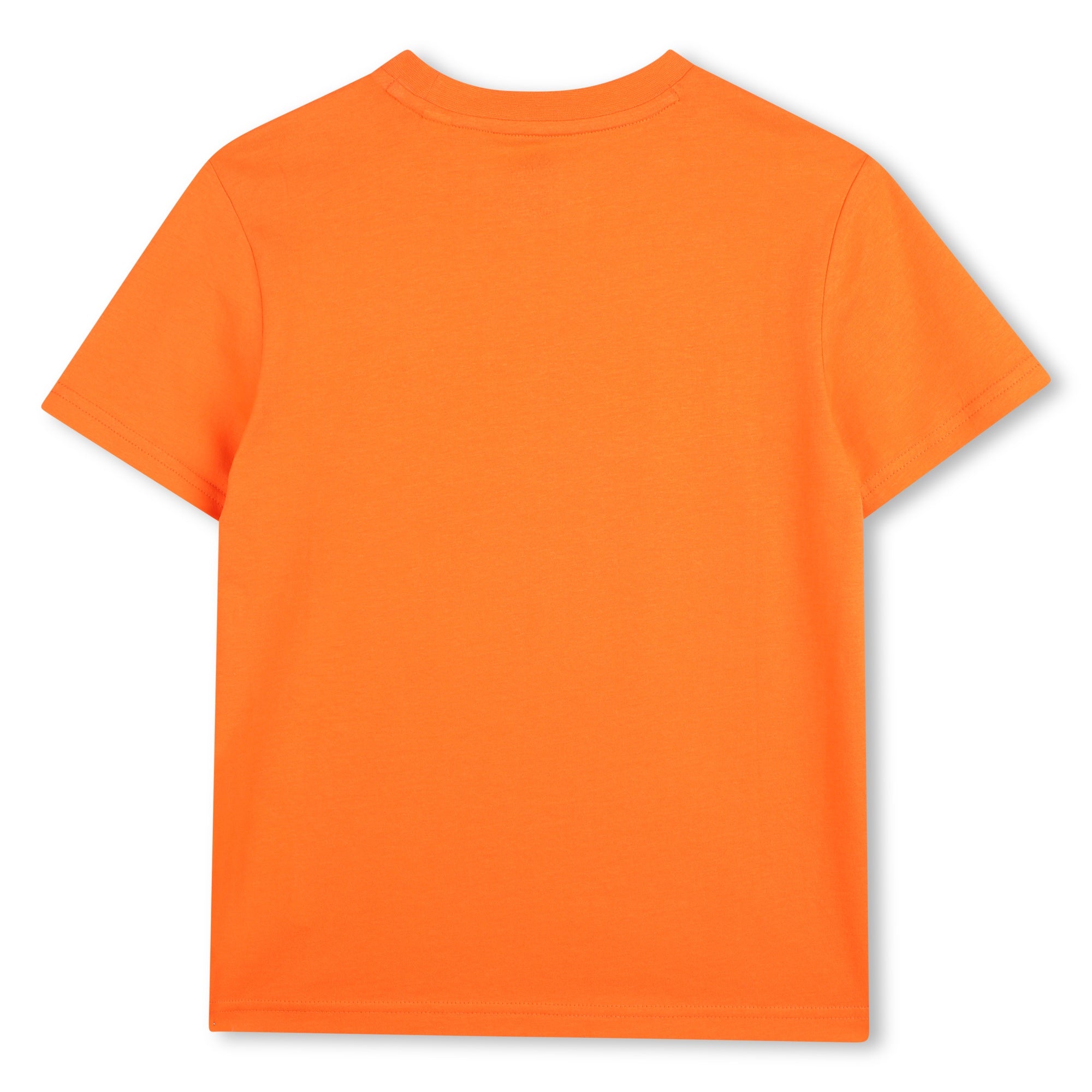 Timberland boys orange cotton T-shirt back view