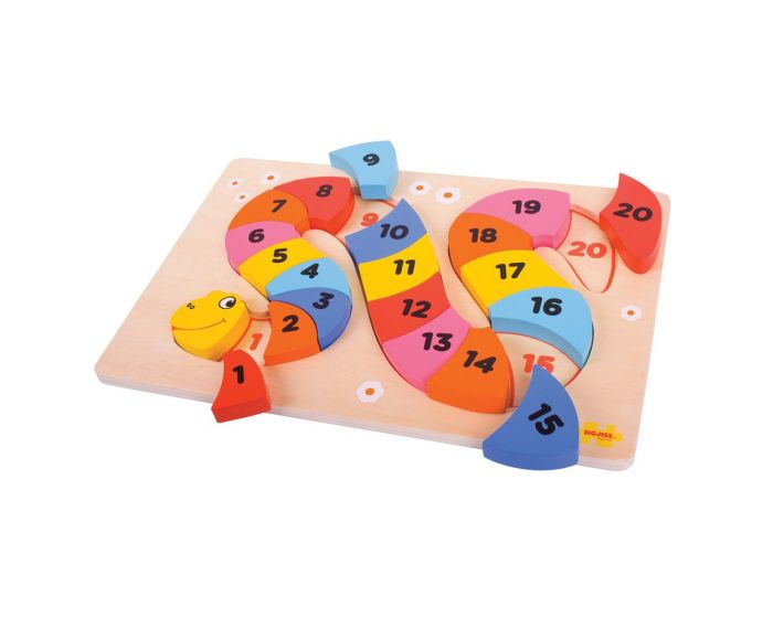 Big Jigs Snake Counting Puzzle For Age 18 months+