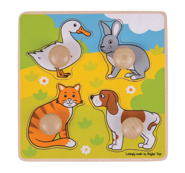 Big Jig First Peg Pets Puzzle Toy