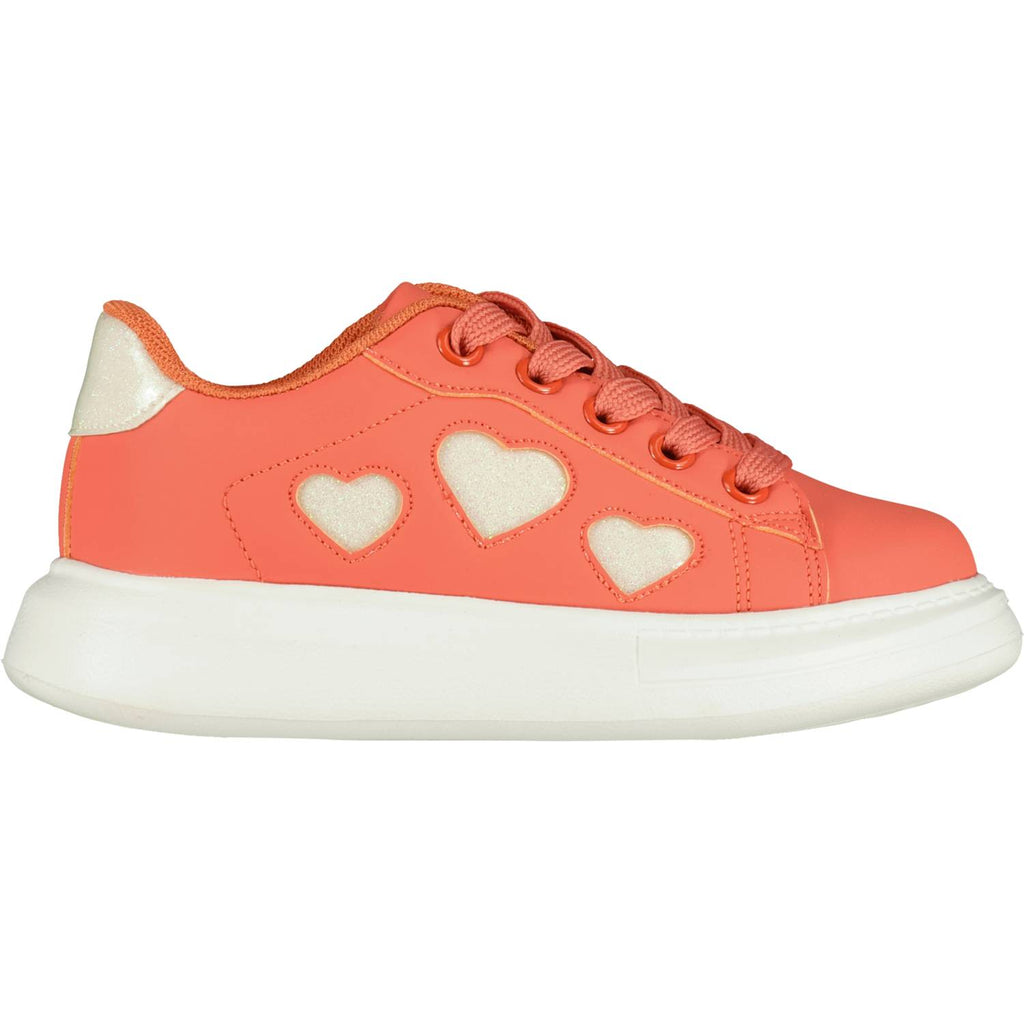A Dee Queeny Coral Chunky Sole Girls Trainers