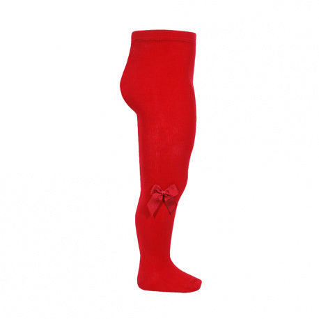  Condor red cotton tights for girls dresse