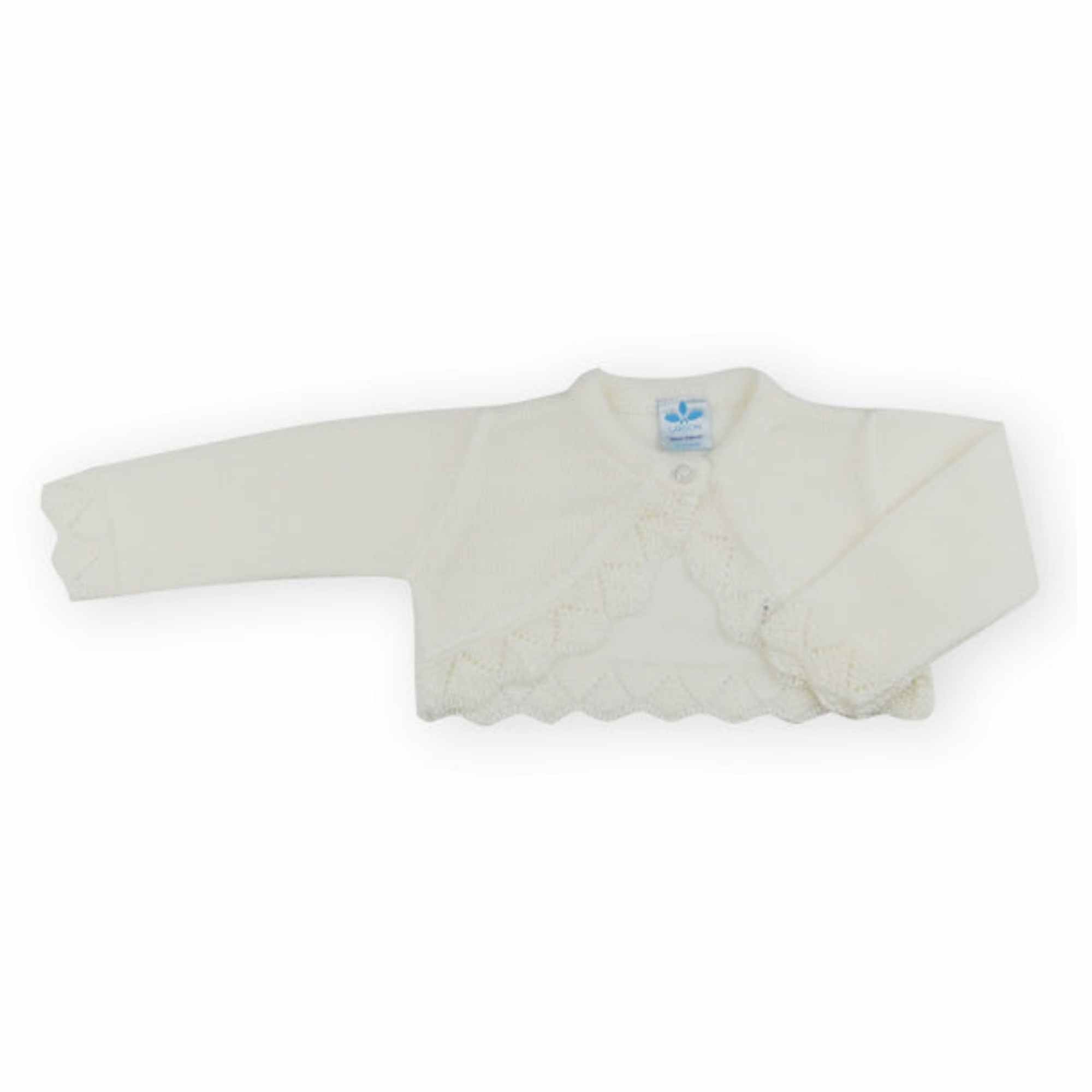 Baby girl white outlet bolero